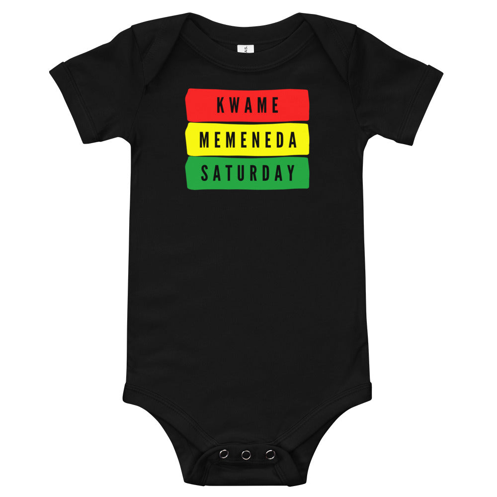Baby Kwame short sleeve one piece