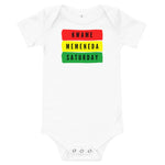 Load image into Gallery viewer, Baby Kwame short sleeve one piece
