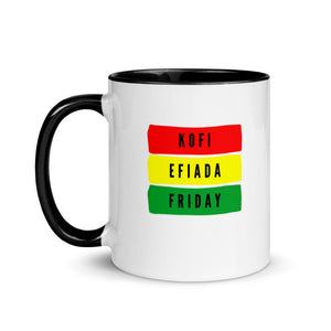 Kofi (Friday Born) Mug with Color Inside