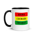 Load image into Gallery viewer, Abena (Tuesday Born Female) Mug with Color Inside
