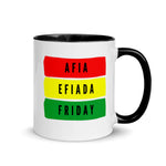 Load image into Gallery viewer, Afia (Friday Born) Mug with Color Inside
