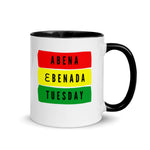 Load image into Gallery viewer, Abena (Tuesday Born Female) Mug with Color Inside
