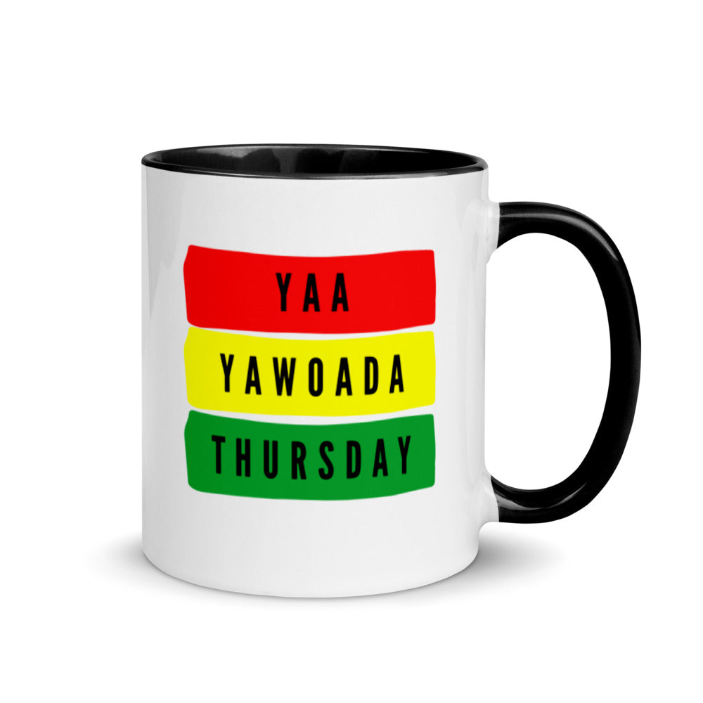 Yaa (Thursday Born Female) Mug with Color Inside