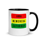 Load image into Gallery viewer, Ama (Saturday Born Female) Mug with Color Inside
