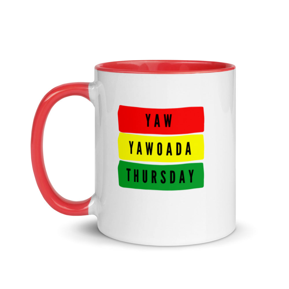 Yaw (Thursday Born Male) Mug with Color Inside