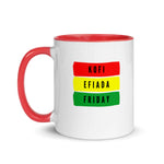 Load image into Gallery viewer, Kofi (Friday Born) Mug with Color Inside
