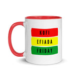 Load image into Gallery viewer, Kofi (Friday Born Male) Mug with Color Inside
