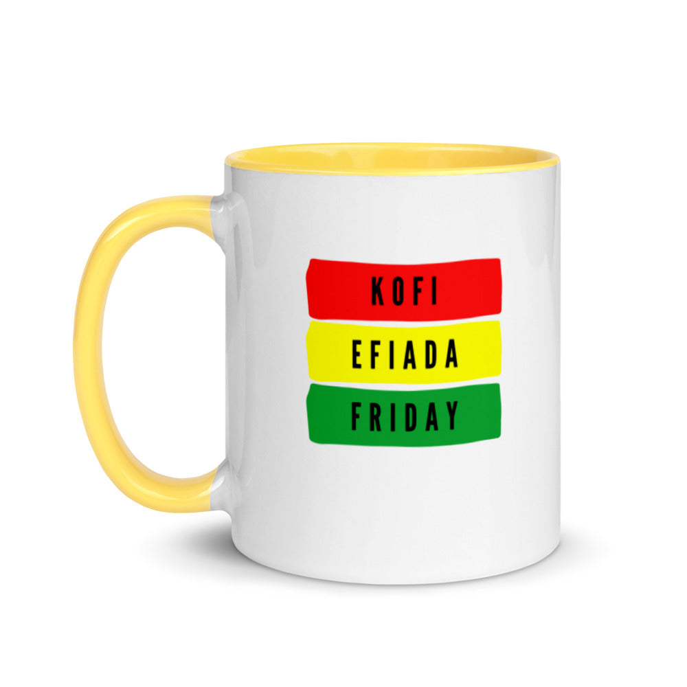 Kofi (Friday Born) Mug with Color Inside