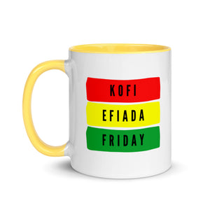 Kofi (Friday Born Male) Mug with Color Inside