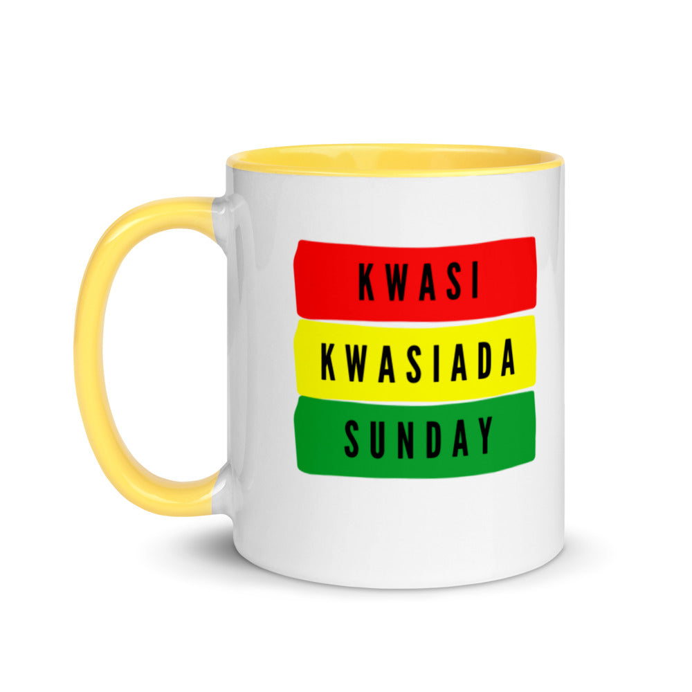 Kwasi (Sunday Born Male) Mug with Color Inside
