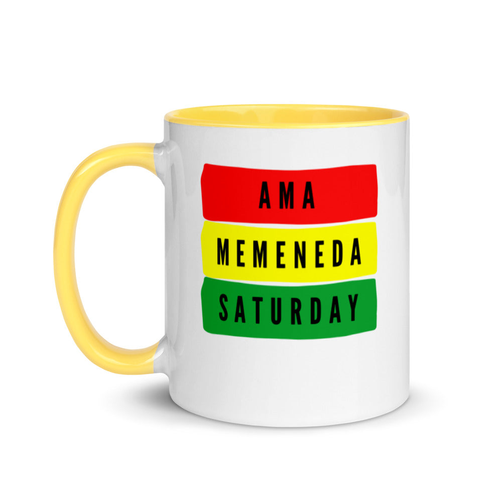 Ama (Saturday Born Female) Mug with Color Inside