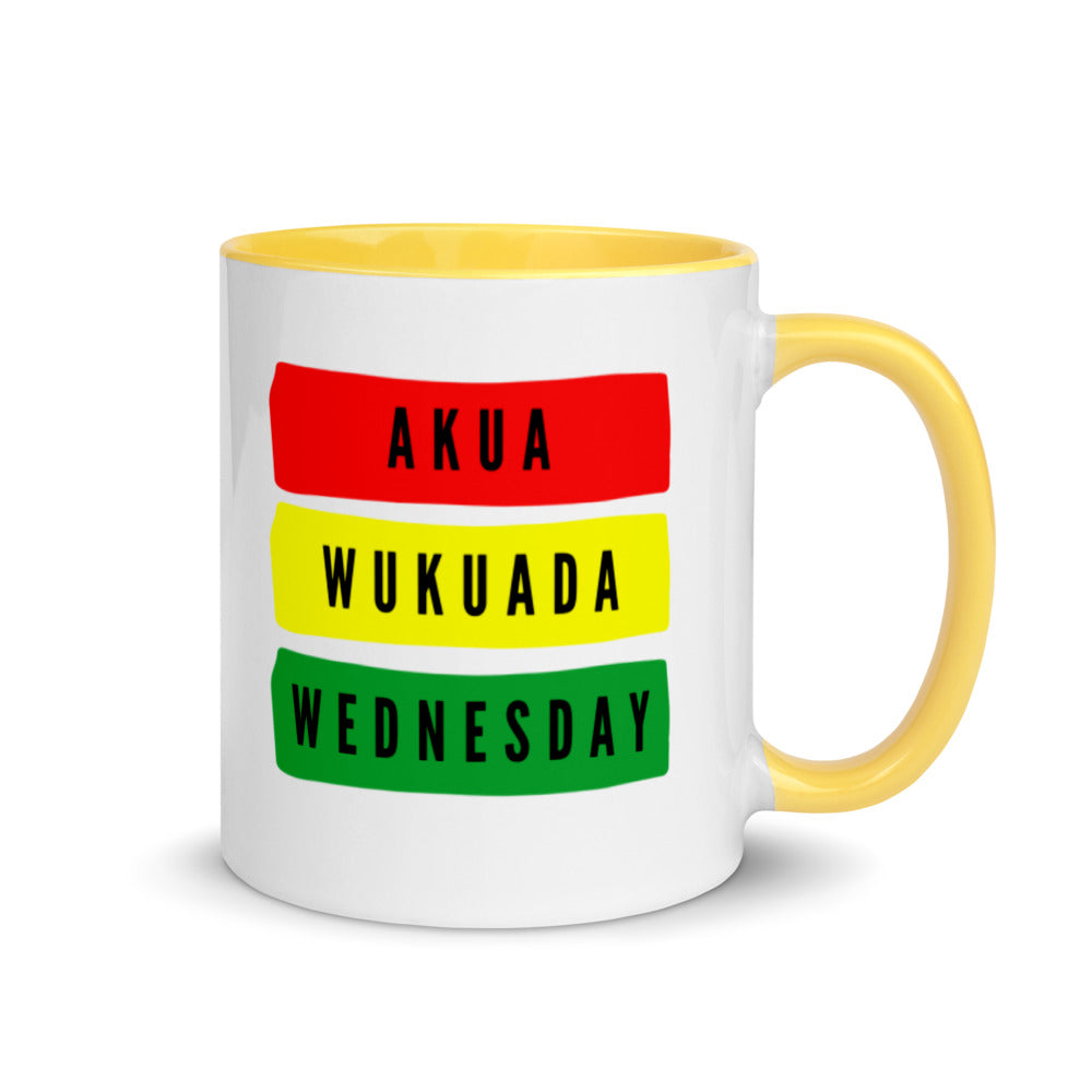 Akua (Wednesday Born Female) Mug with Color Inside