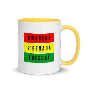 Kwabena (Tuesday Born Male) Mug with Color Inside