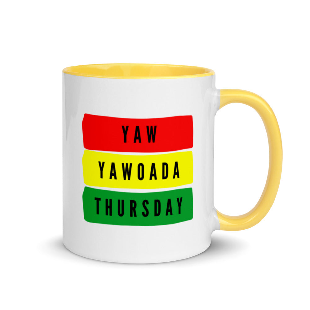 Yaw (Thursday Born Male) Mug with Color Inside