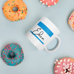 Load image into Gallery viewer, Edem White glossy mug
