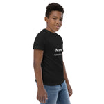 Load image into Gallery viewer, Perfectly Made Youth Jersey T-Shirt (Add Your Own Name)
